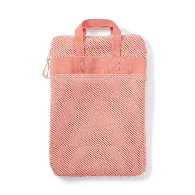 Gepolsterte Mesh-Tablet-Tasche mit Griffen
