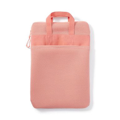 Gepolsterte Mesh-Tablet-Tasche mit Griffen