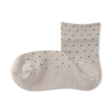 Kurze gepunktete Komfortsocken