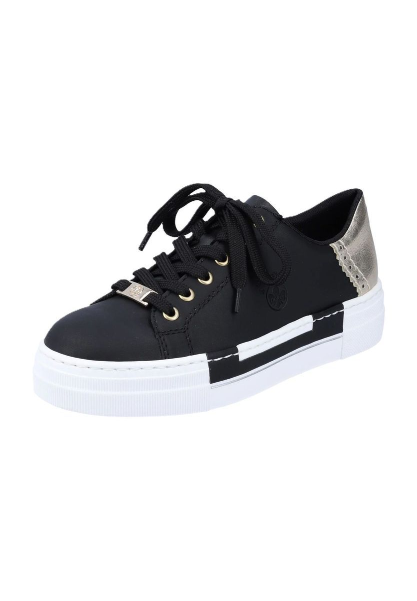 Lässige Plateau-Leder-Sneaker