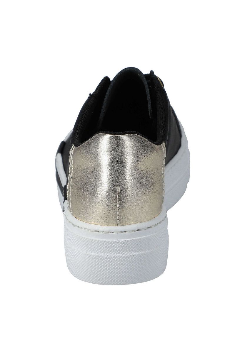 Lässige Plateau-Leder-Sneaker