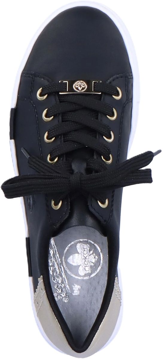 Lässige Plateau-Leder-Sneaker