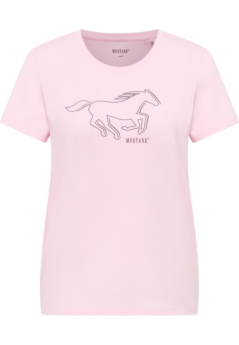 Klassisches Grafik-T-Shirt aus Baumwolle
