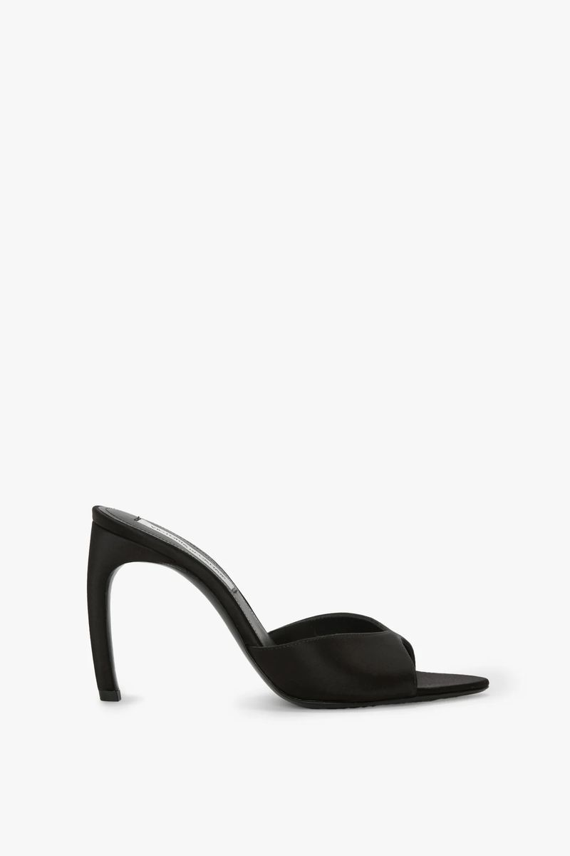Harlow Mules mit skulpturalem Absatz