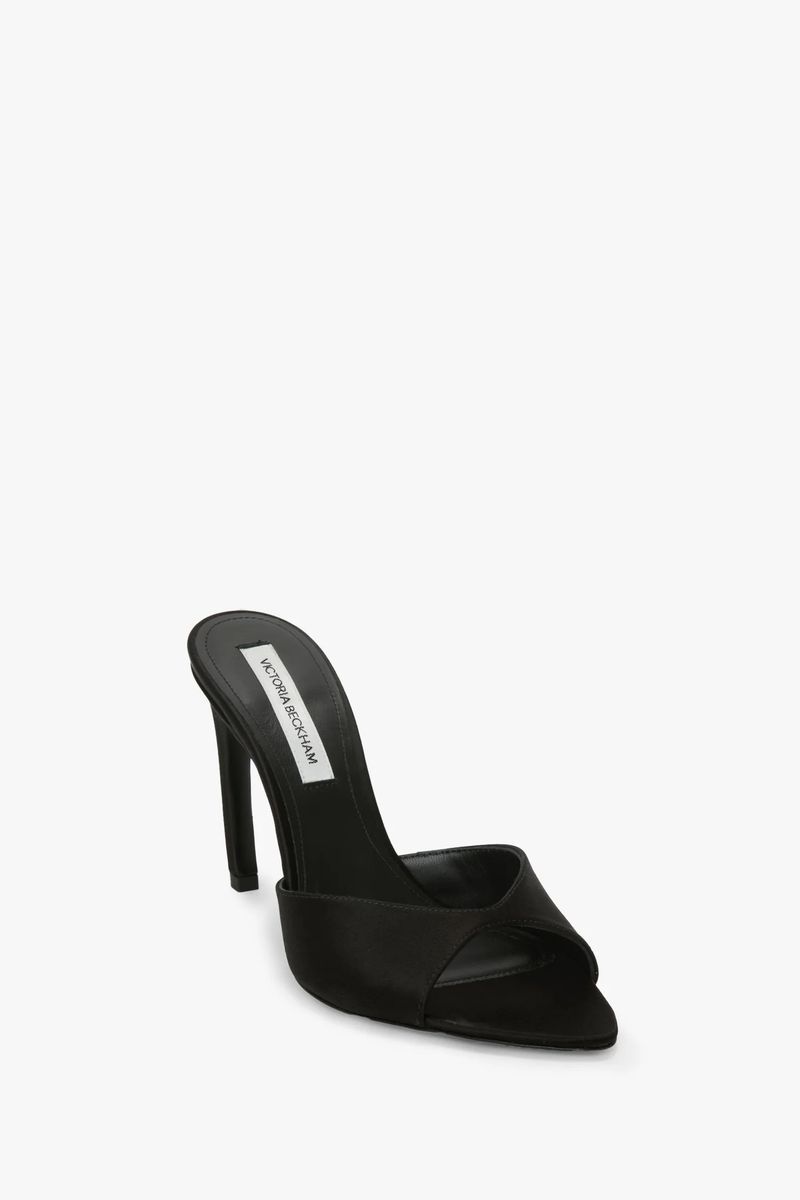 Harlow Mules mit skulpturalem Absatz