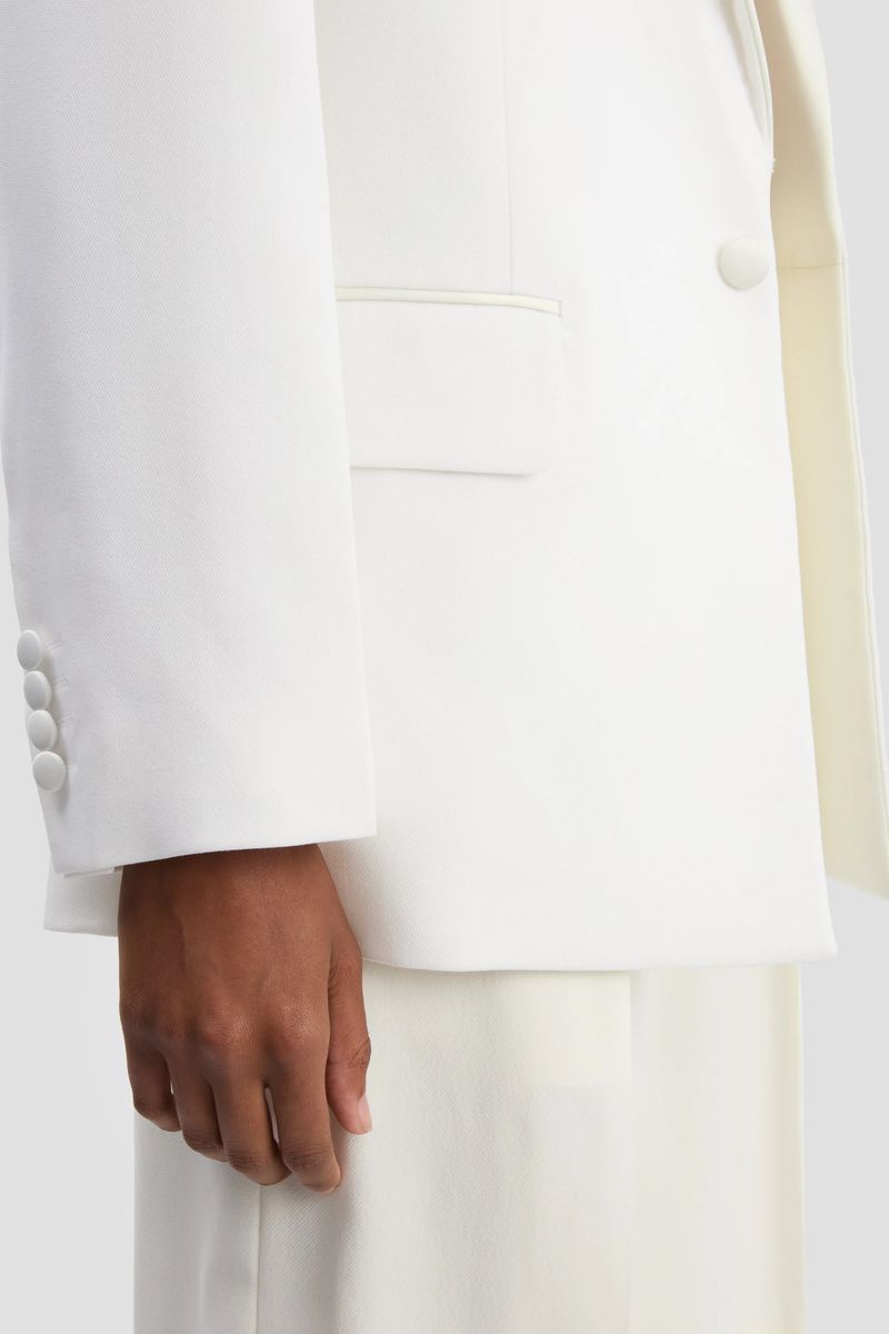 Oversized Blazer aus Twill
