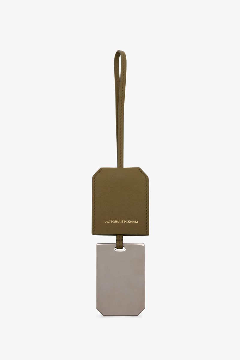 Minimalistischer Leder-Spiegelanhänger