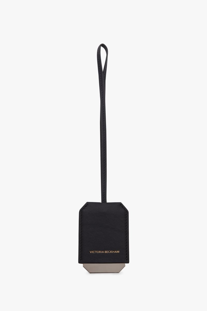 Minimalistischer Spiegelanhänger aus Leder