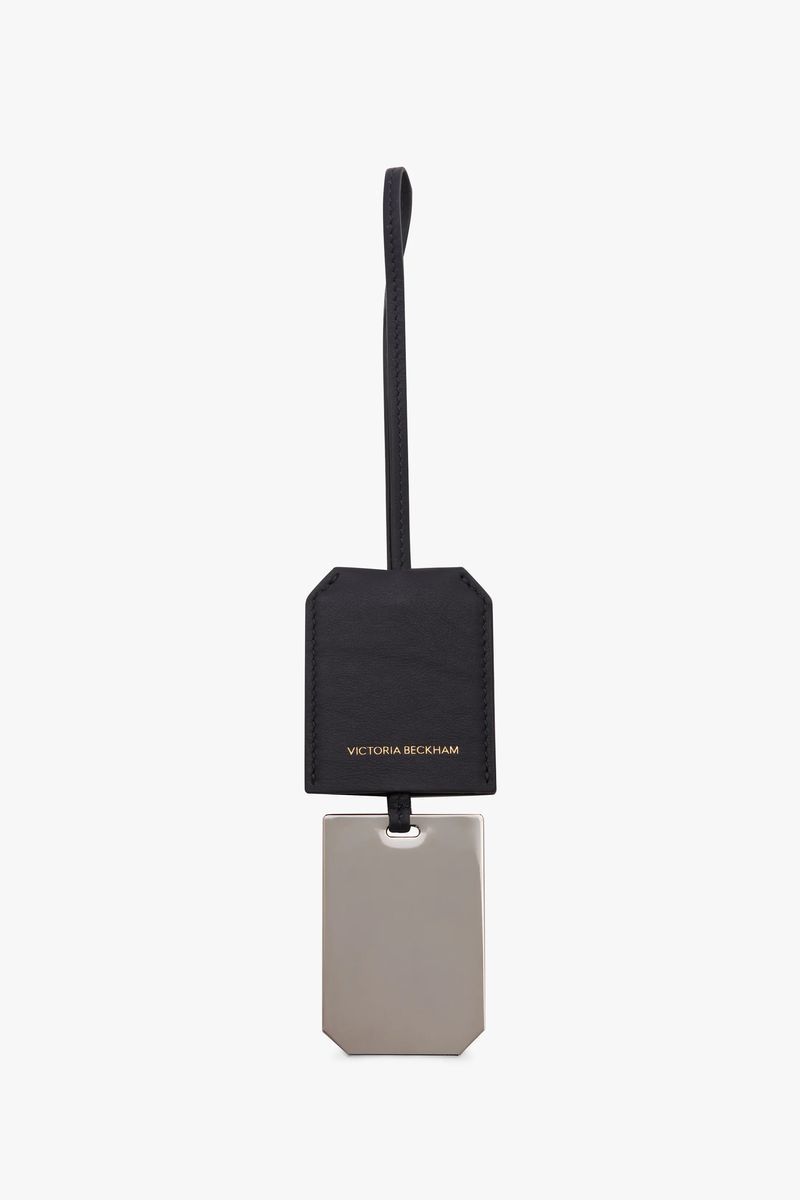 Minimalistischer Spiegelanhänger aus Leder