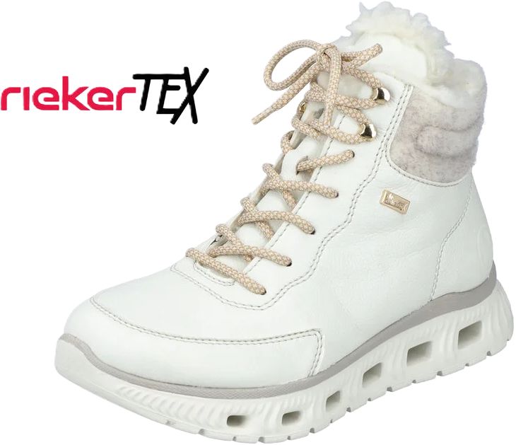Gefütterte Schnürstiefel für Winter