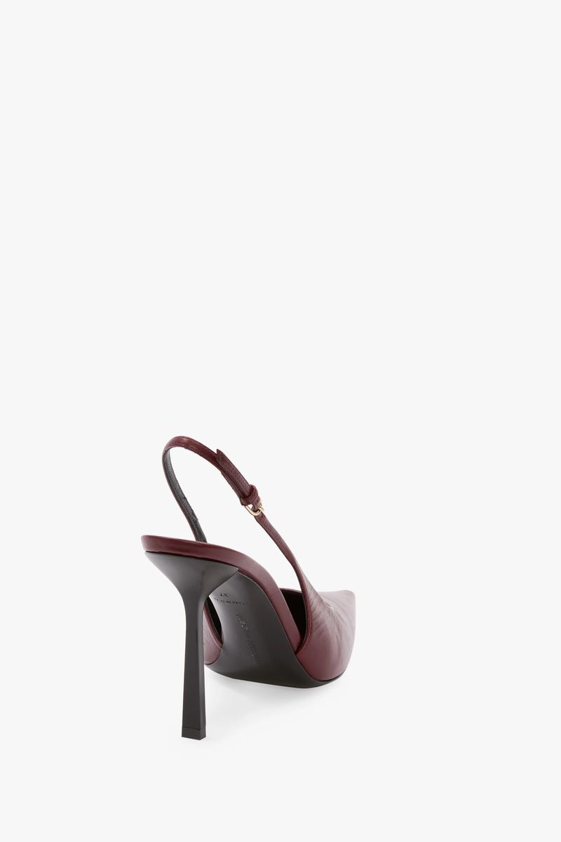 Elegante spitze Slingback-Pumps