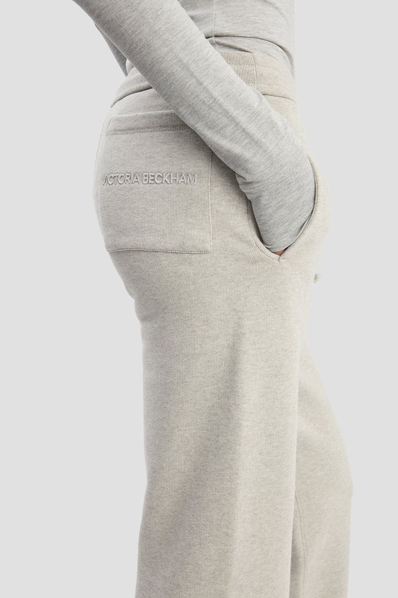 Jogginghose mit Logostickerei und Kordelzug