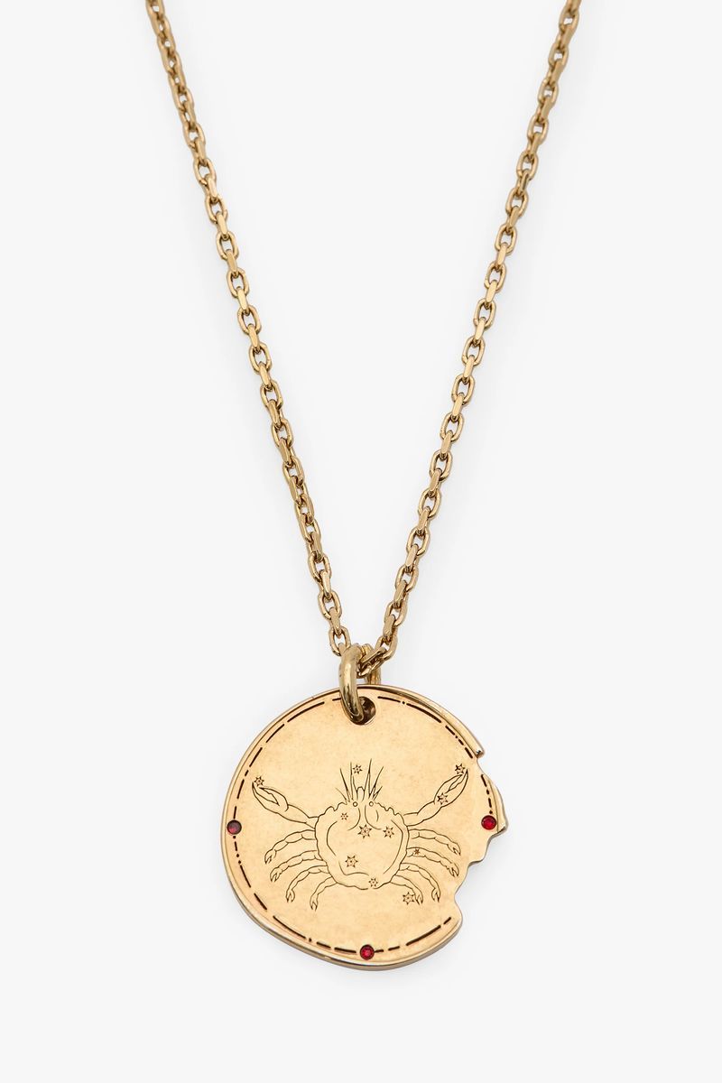 Sternzeichen Krebs Münzkette