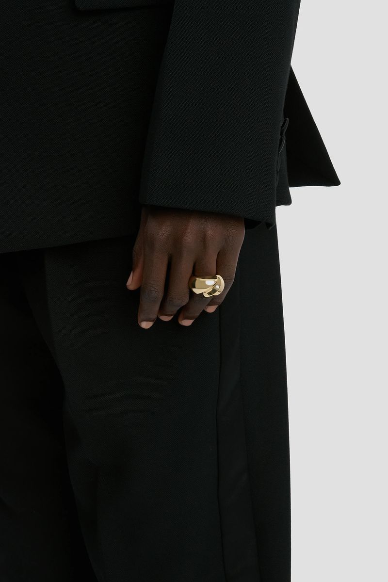 Skulpturaler klobiger Statement-Ring