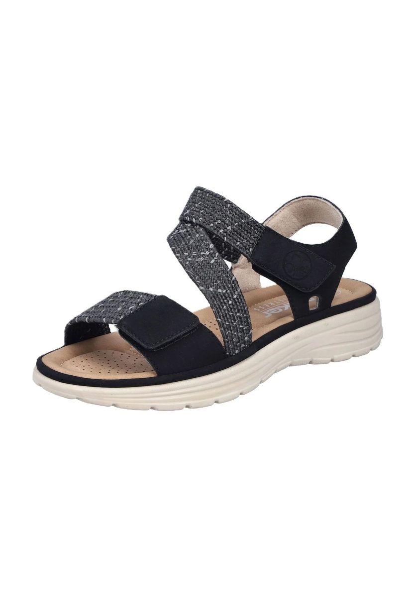 Keilsandalen mit gekreuzten Riemen