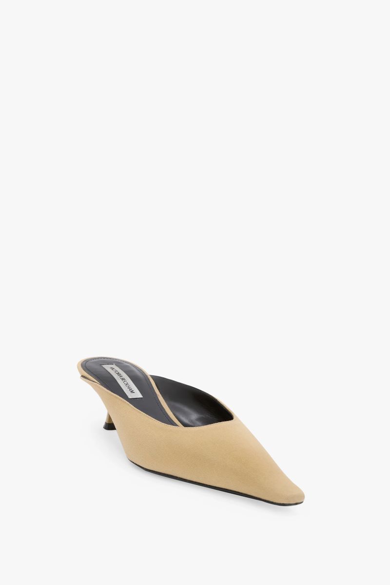 Sloane Mules mit spitzer Zehenpartie