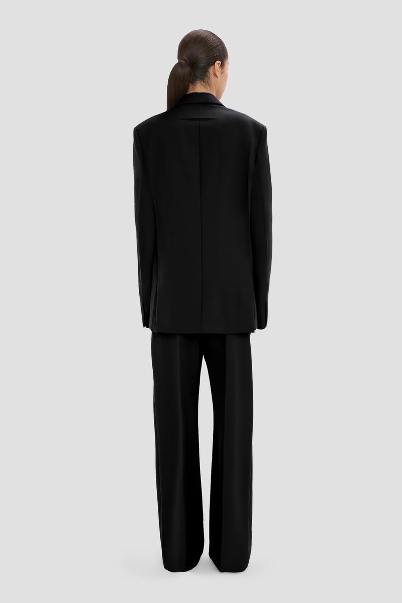 Einreihiger Blazer mit Reverskragen