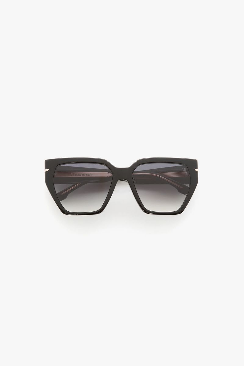 Elegante Rechteckige Acetat-Sonnenbrille