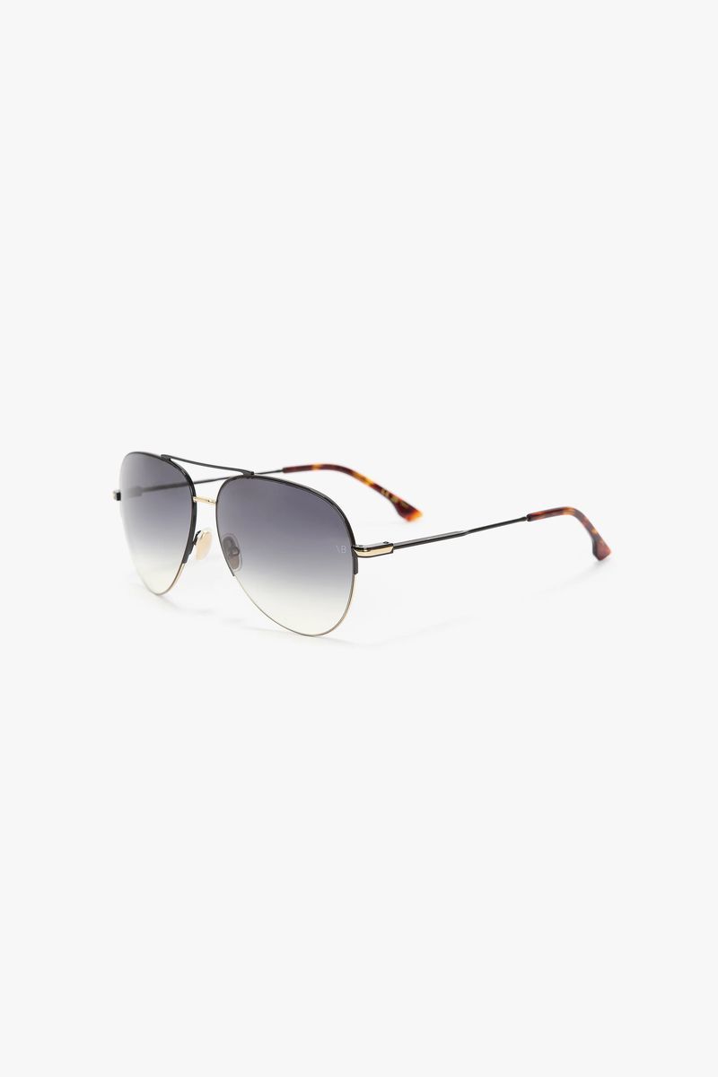 Filigrane Metall-Pilotensonnenbrille