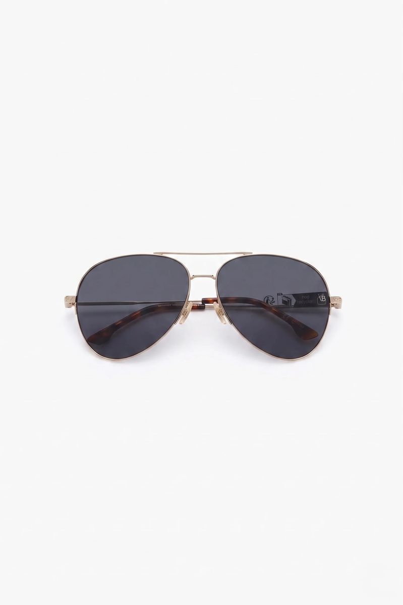 Filigrane Metall-Pilotensonnenbrille