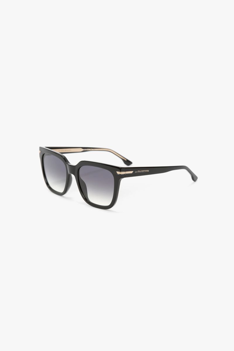 Oversized Acetat-Sonnenbrille in Quadratform