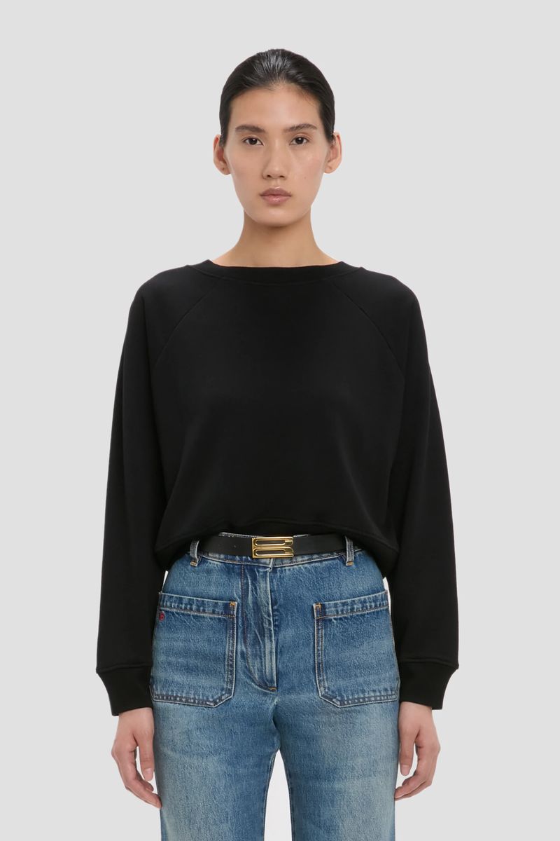 Klassisches Sweatshirt mit Raglanärmeln