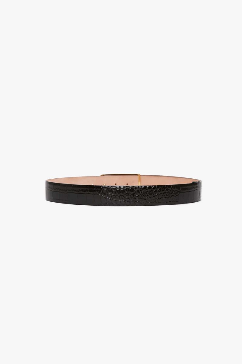 Dorian Frame Gürtel mit Kroko-Prägung