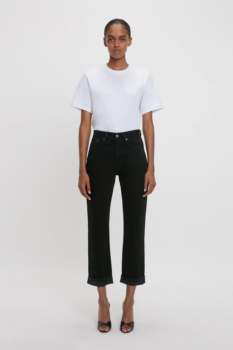 Klassische Jeans mit geradem Bein