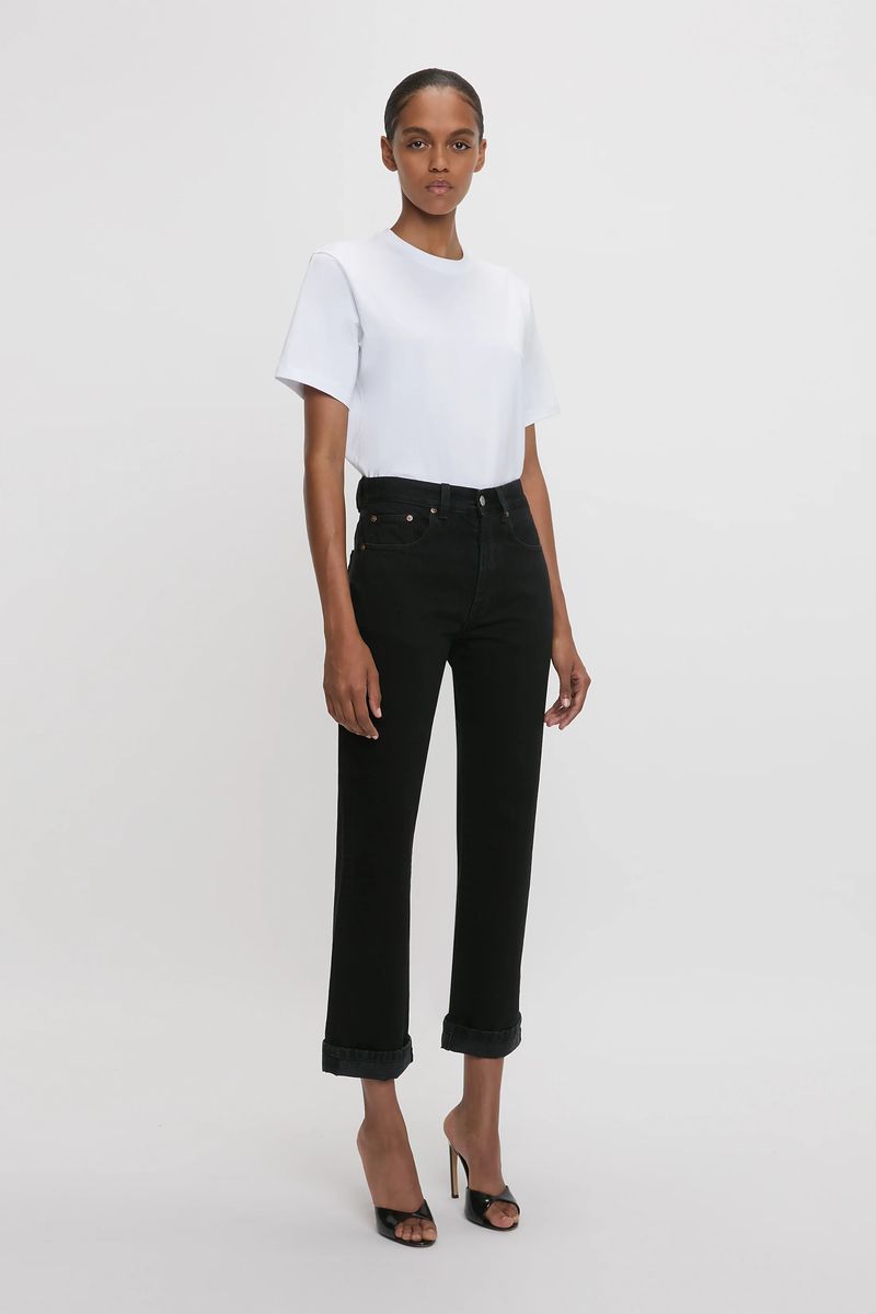 Klassische Jeans mit geradem Bein