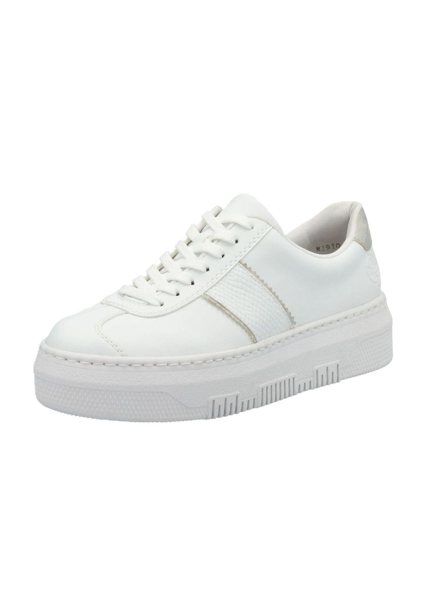 Klobige Plateau-Sneaker zum Schnüren