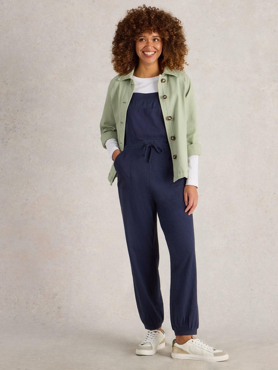Bequeme Jersey-Latzhose mit Tunnelzug