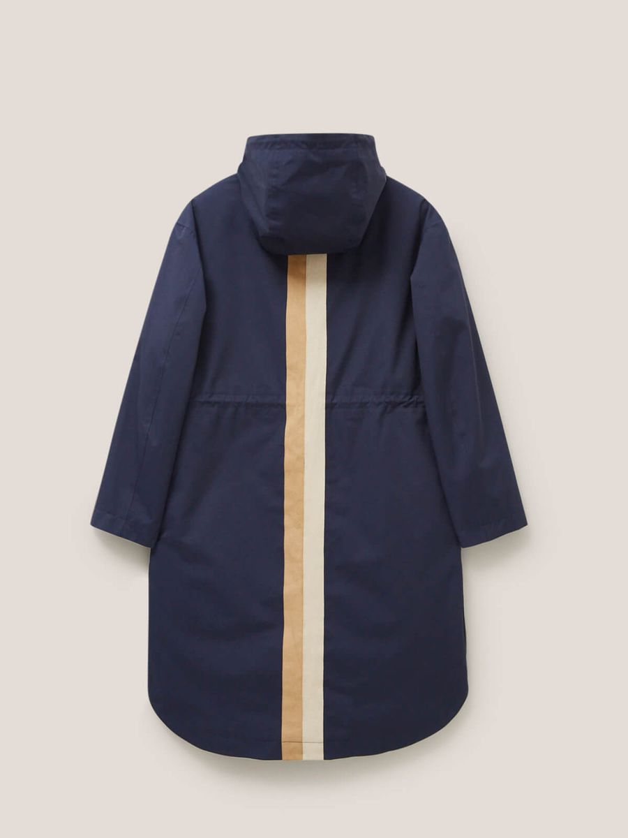 Wasserdichter Utility-Parka mit Rückenstreifen