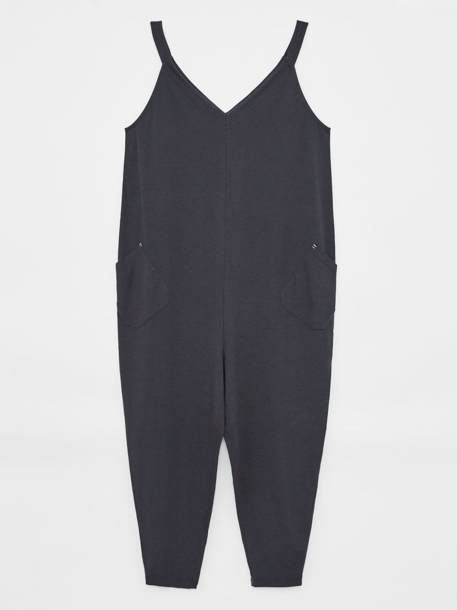 Entspannter Jersey-Jumpsuit mit Taschen
