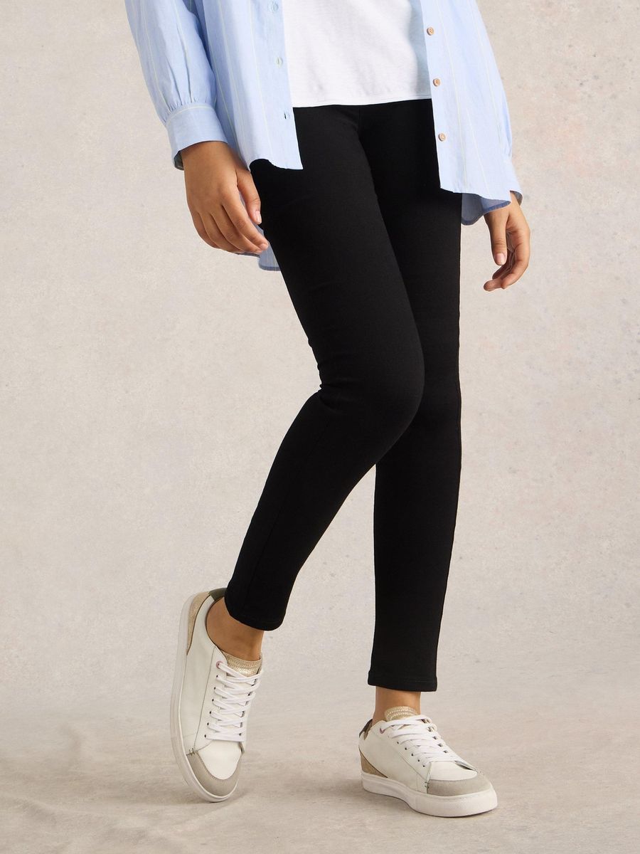 Hochtaillierte Slim Fit Jeggings