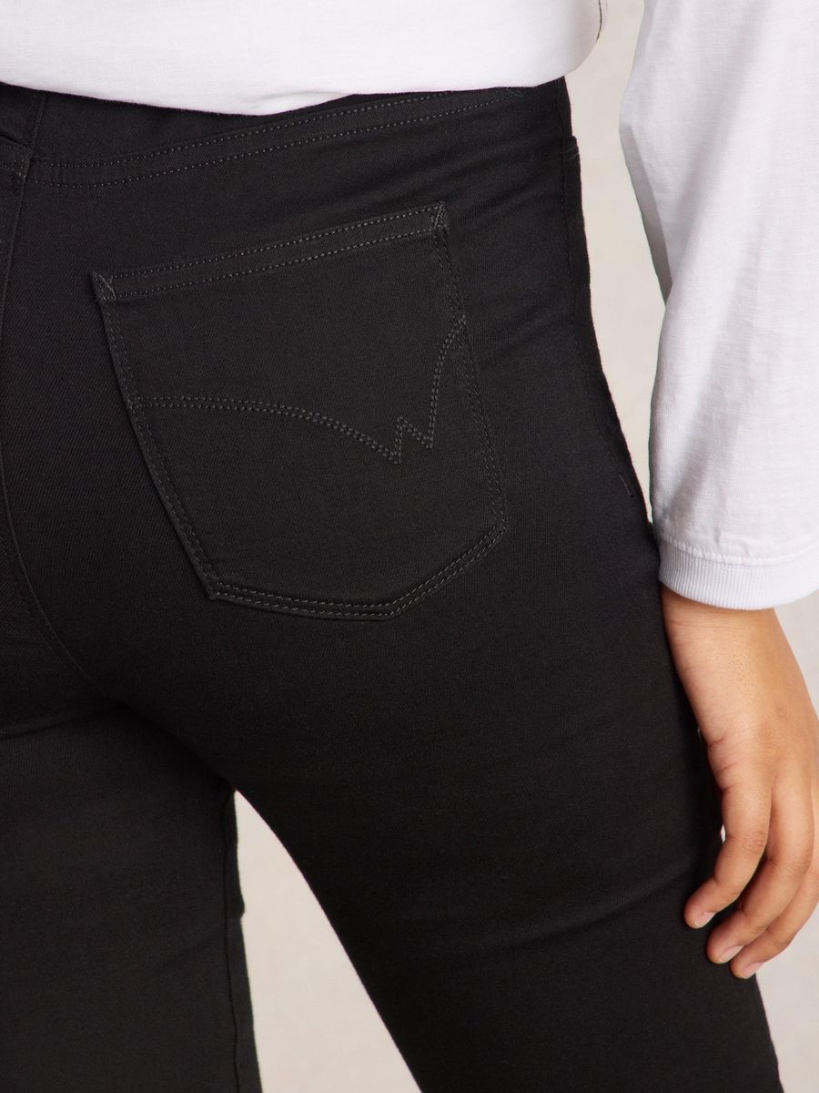Hochtaillierte Slim Fit Jeggings