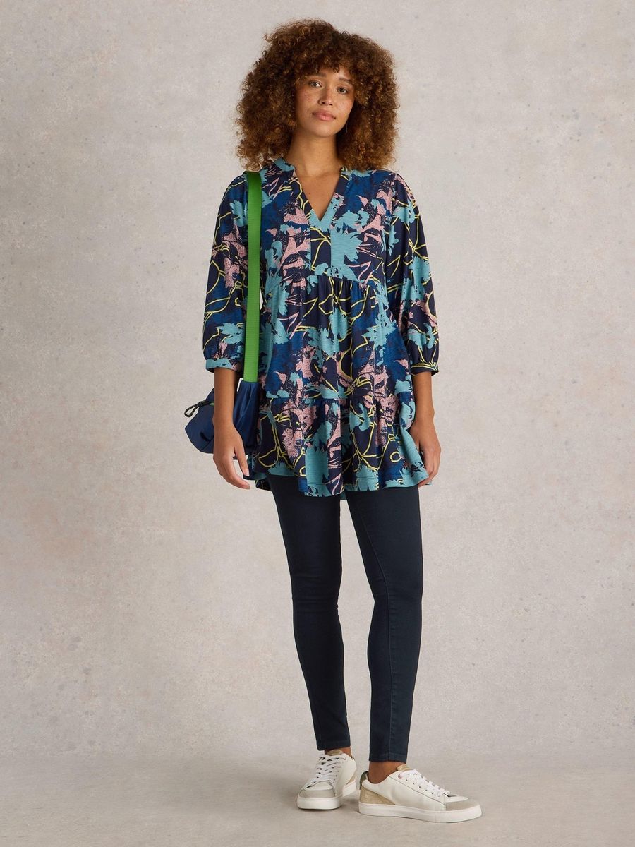 Hochtaillierte Slim Fit Jeggings