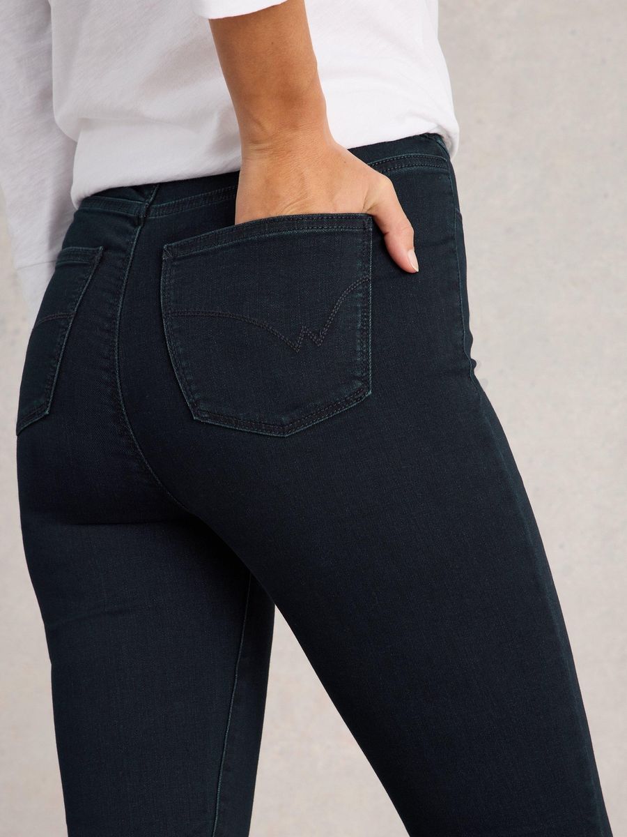 Hochtaillierte Slim Fit Jeggings