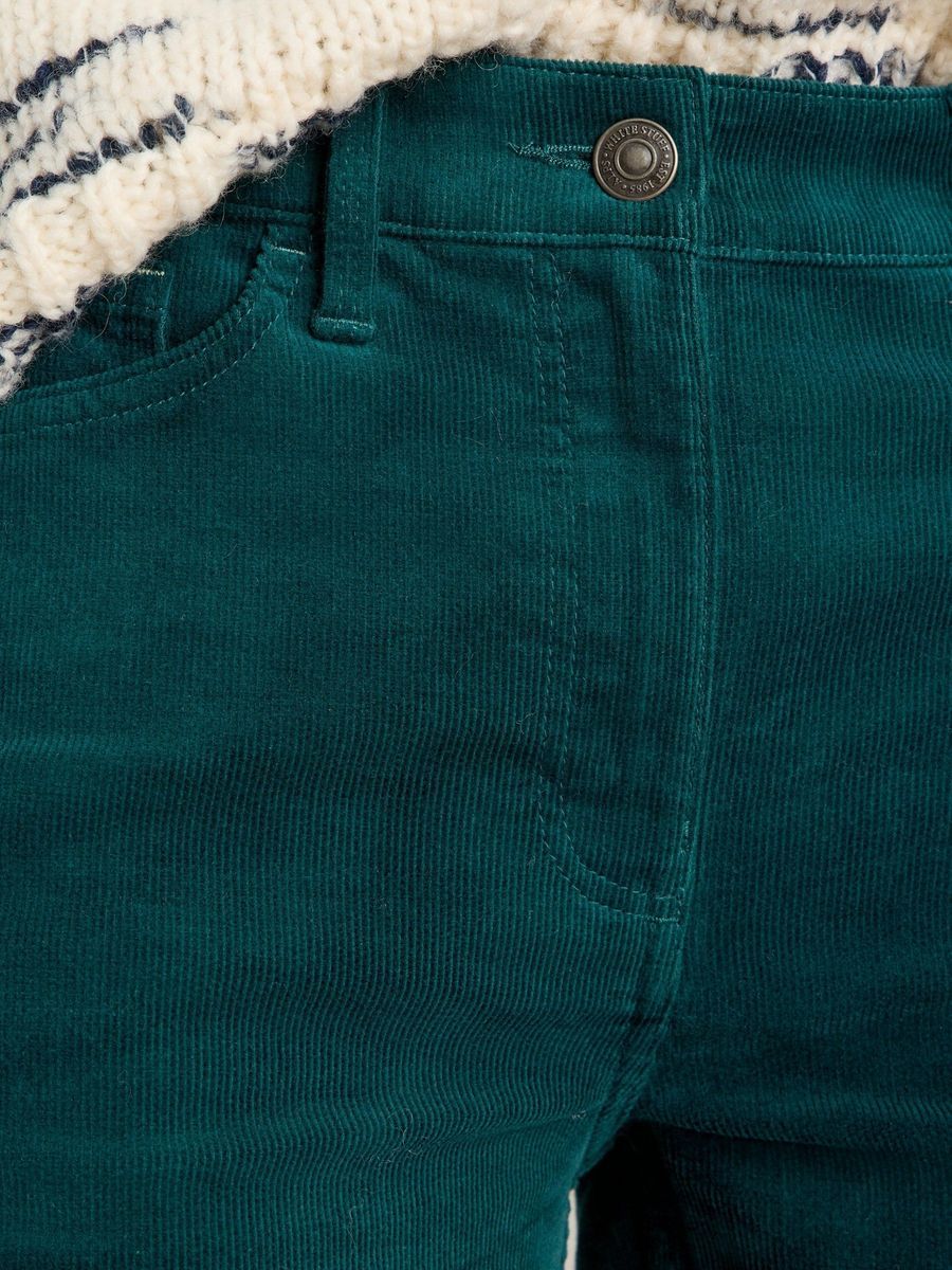 Klassische Cordhose mit geradem Bein