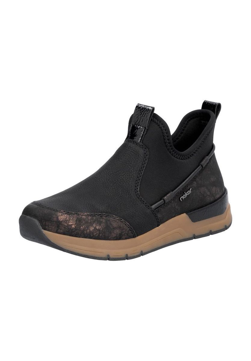 Slip-On Ankle Boot mit Keilsohle