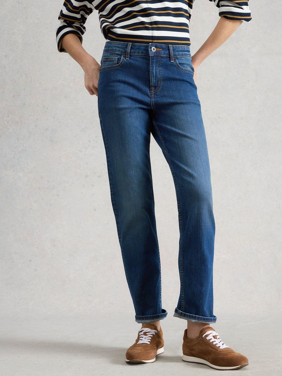 Klassische Jeans mit geradem Bein