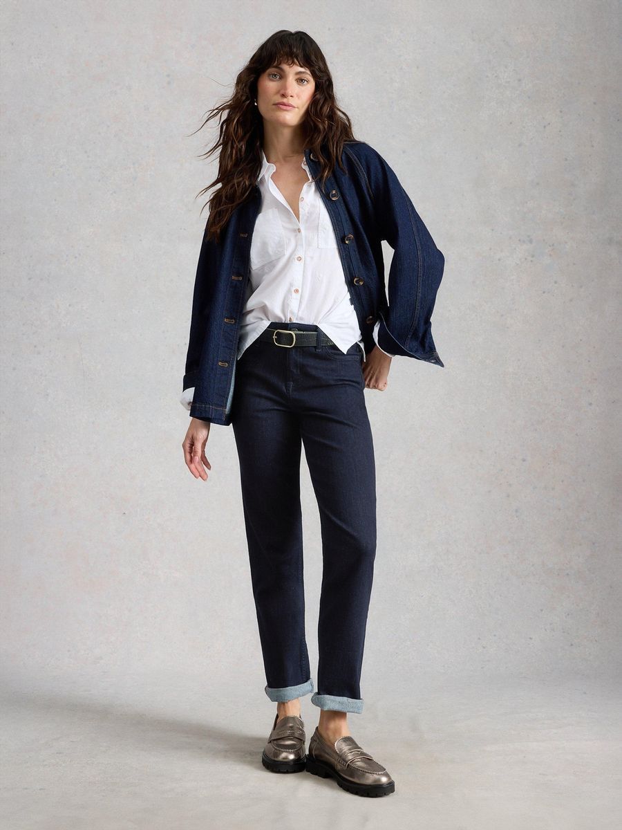 Klassische Jeans mit geradem Bein