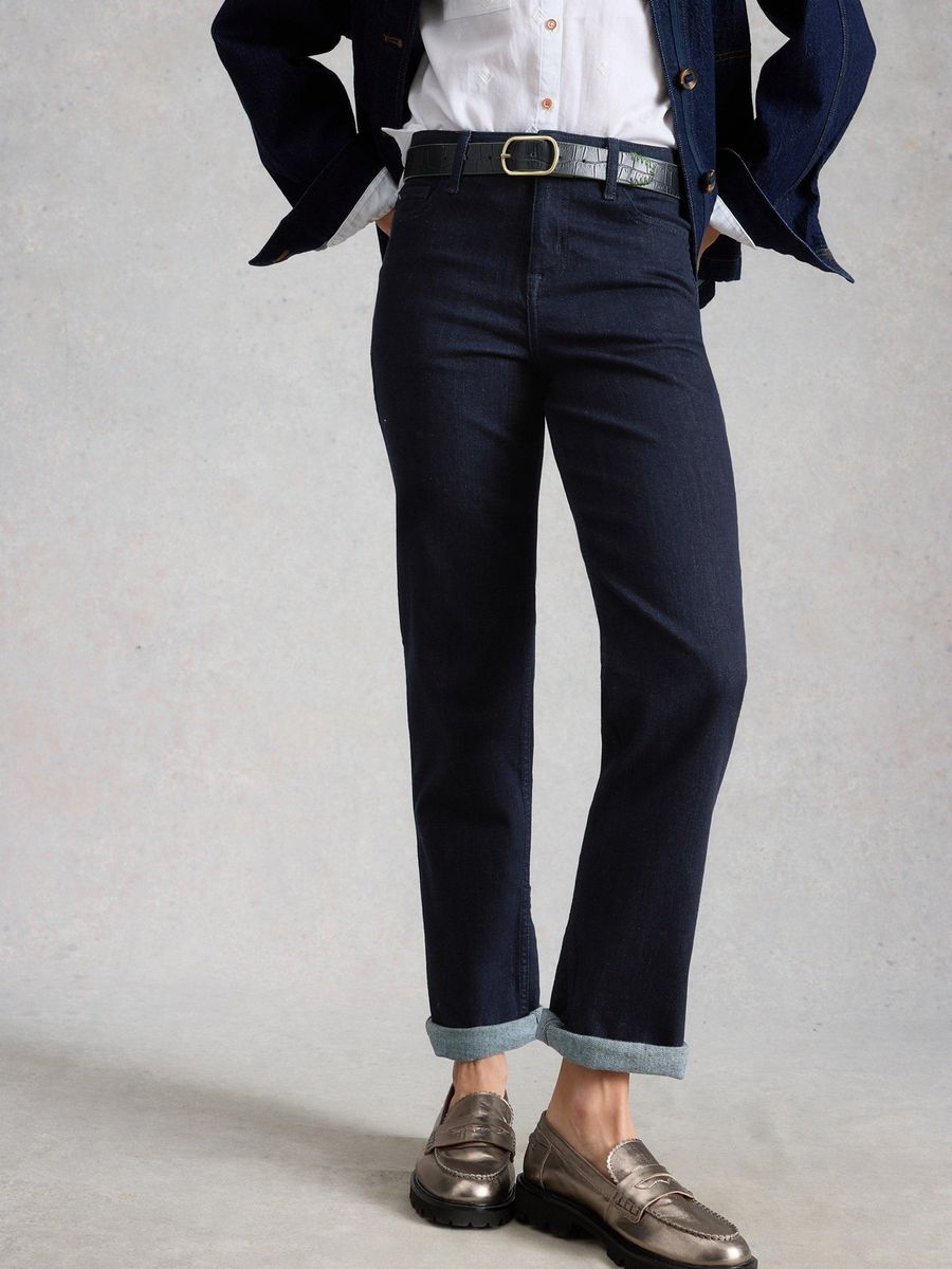 Klassische Jeans mit geradem Bein