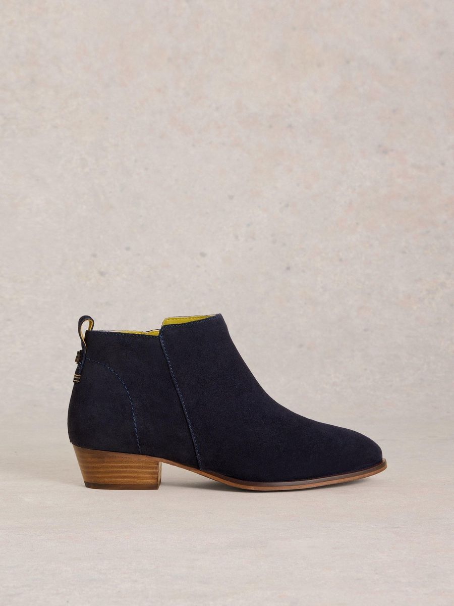 Willow Wildleder-Stiefeletten mit Reißverschluss