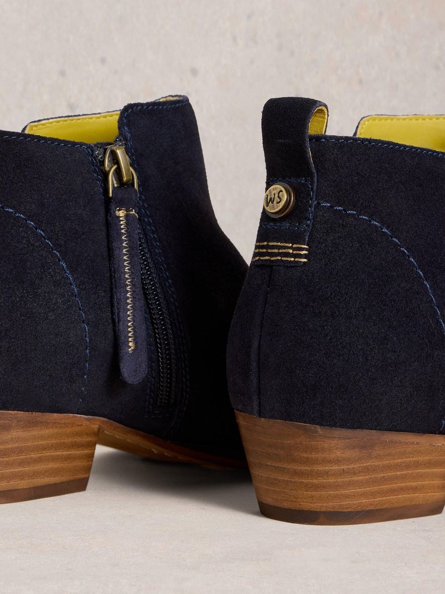 Willow Wildleder-Stiefeletten mit Reißverschluss