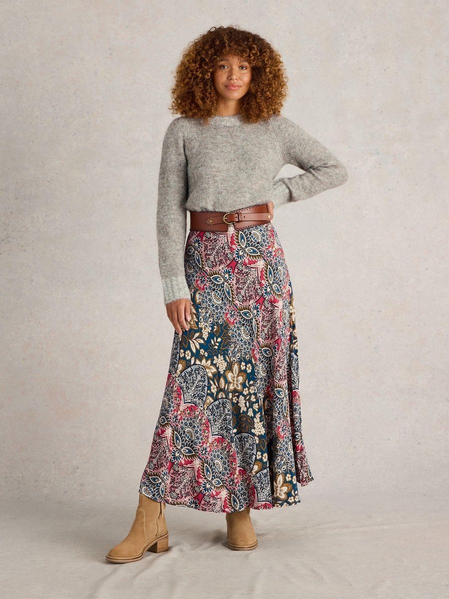 Flauschiger Strickpullover in Relaxed-Passform