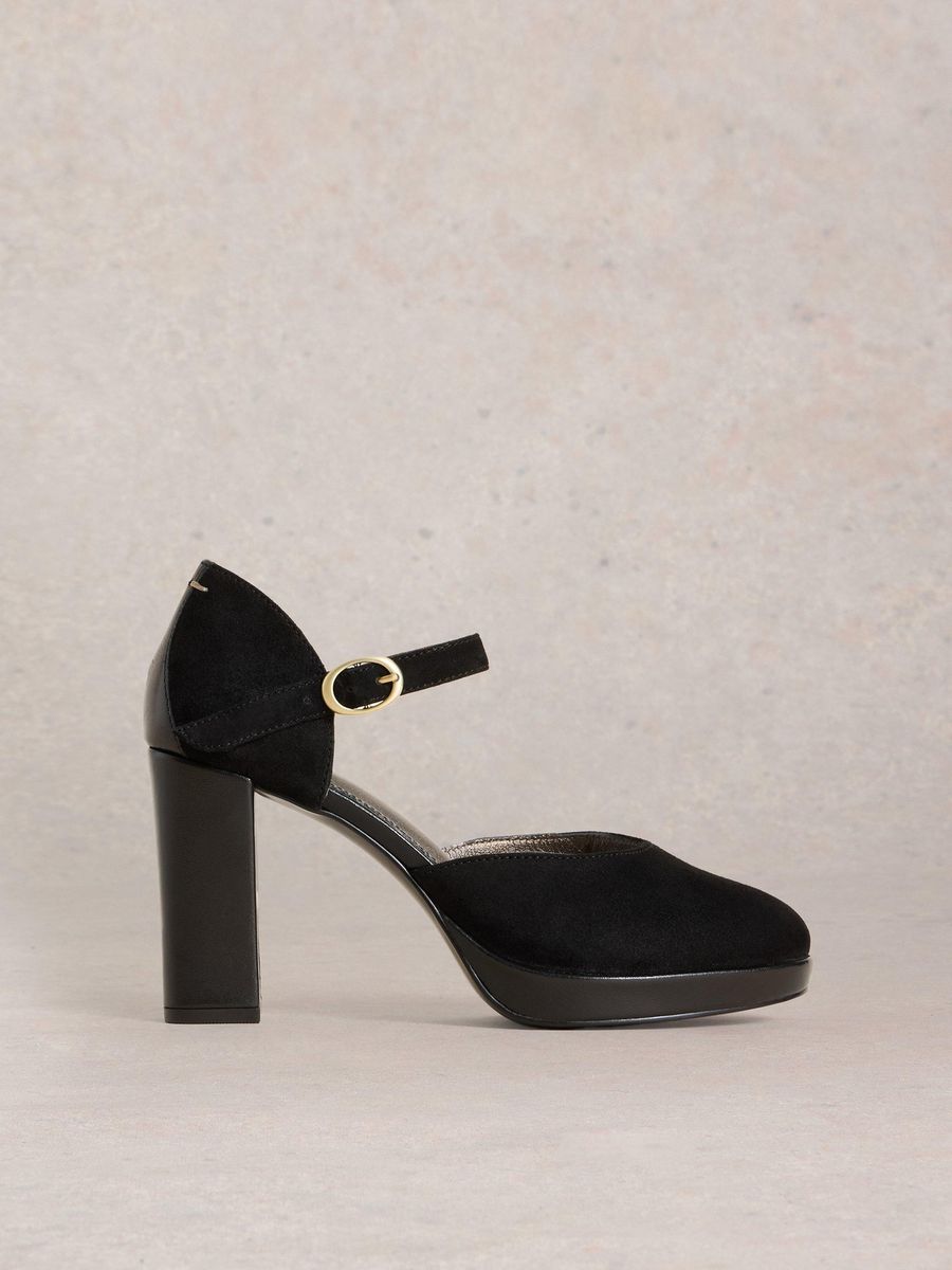 Strukturierte Metallic-Plateau-Mary-Janes