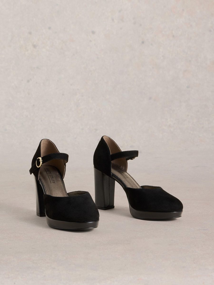 Strukturierte Metallic-Plateau-Mary-Janes