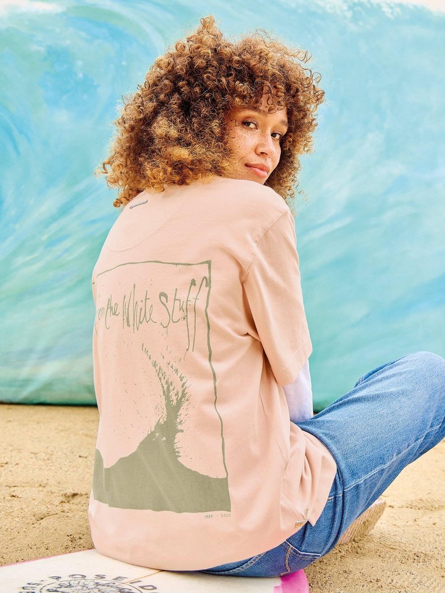 Unisex T-Shirt mit Jubiläums-Grafikprint