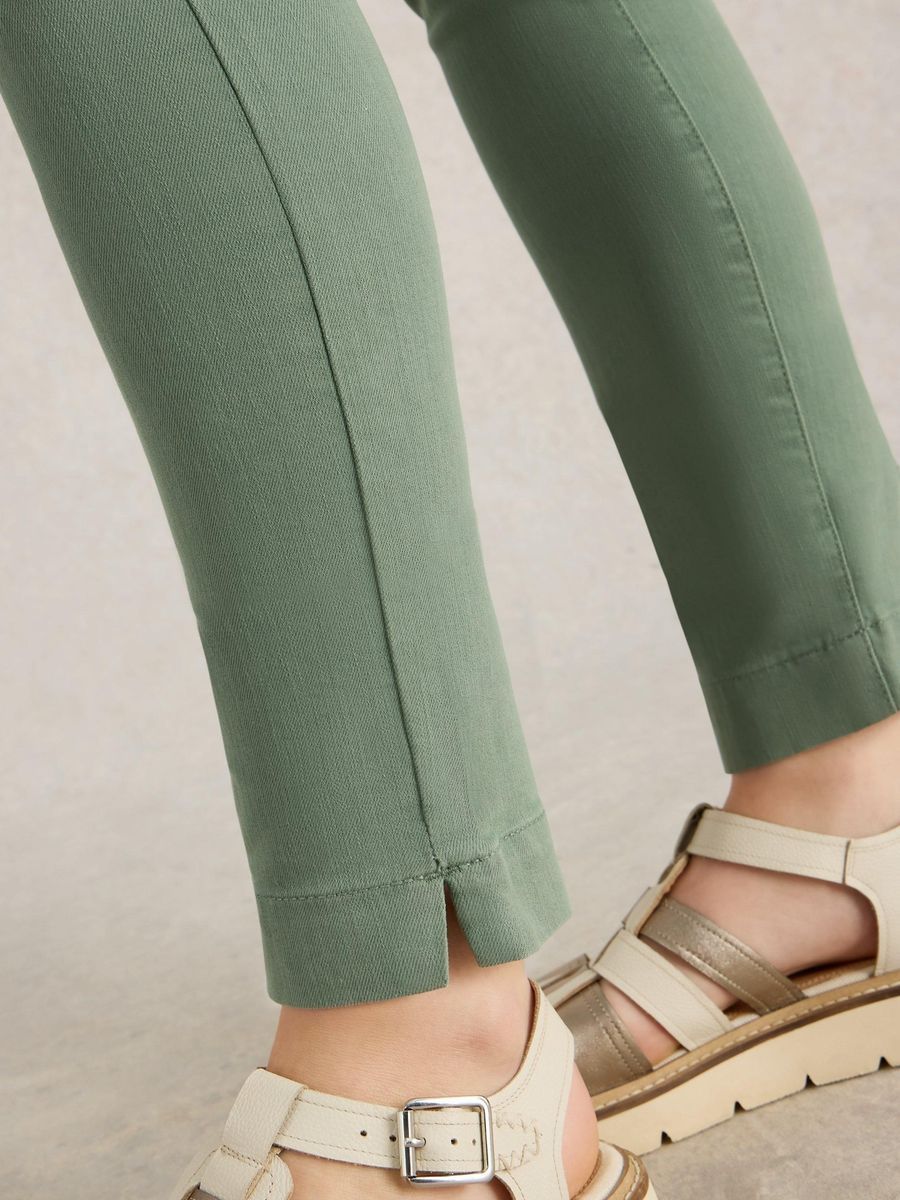 Schmale verkürzte Stretch-Jeggings