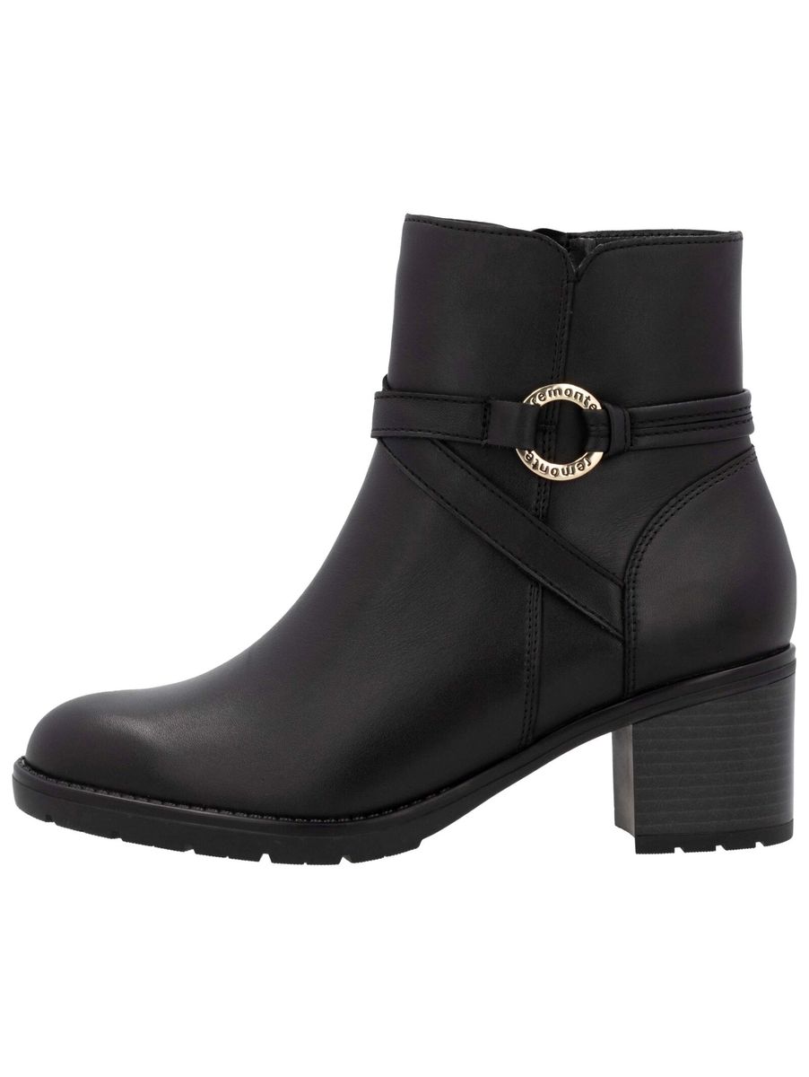 Leder-Schnürstiefeletten mit Warmfutter
